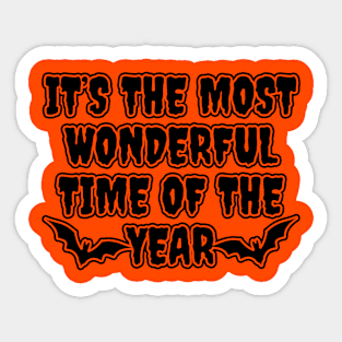 It's The Most Wonderful Time Of The Year Sticker